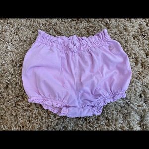 Baby Gap Lavender Baby Girl Bubble Shorts